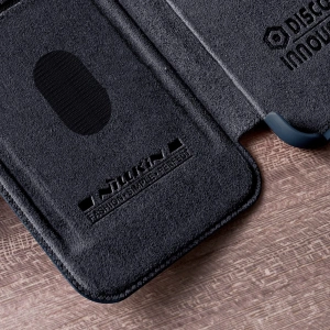 Hurtownia GSM - Etui Nillkin Qin Leather Pro Samsung Galaxy S23+ Plus maro - NLK1008 - {ean13} - Hurt