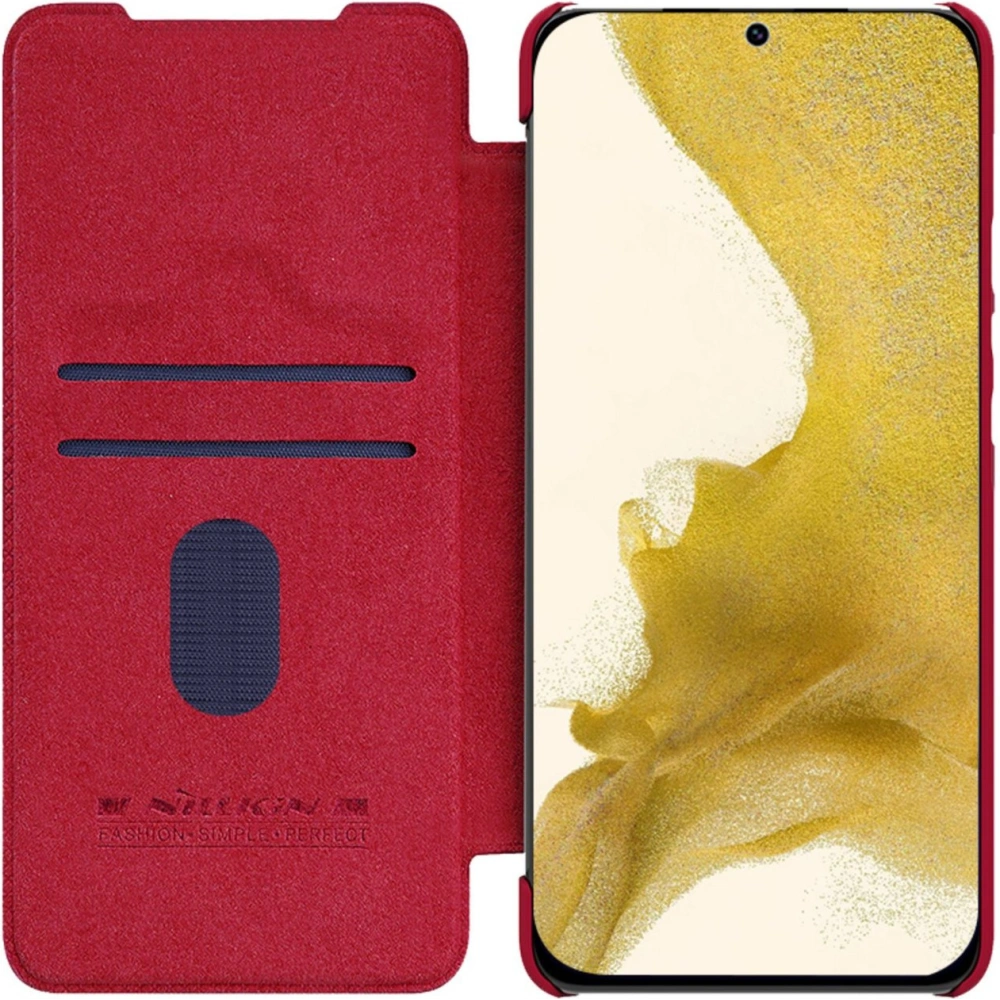 Wholesale Case Nillkin Qin Leather Pro Samsung Galaxy S23+ Plus red - NLK1009 - {ean13} - Hurt