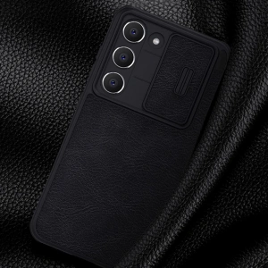 Hurtownia GSM - Etui Nillkin Qin Leather Pro Samsung Galaxy S23+ Plus roșu - NLK1009 - {ean13} - Hurt