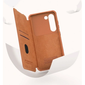 Hurtownia GSM - Etui Nillkin Qin Leather Pro Samsung Galaxy S23+ Plus negre - NLK1010 - {ean13} - Hurt