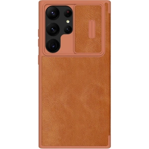 Wholesale Case Nillkin Qin Leather Pro Samsung Galaxy S23 Ultra brown - NLK1011 - {ean13} - Hurt