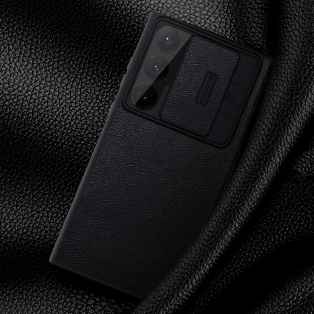 Wholesale Case Nillkin Qin Leather Pro Samsung Galaxy S23 Ultra brown - NLK1011 - {ean13} - Hurt