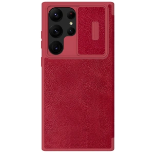 Wholesale Case Nillkin Qin Leather Pro Samsung Galaxy S23 Ultra red - NLK1012 - {ean13} - Hurt