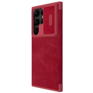 Wholesale Case Nillkin Qin Leather Pro Samsung Galaxy S23 Ultra red - NLK1012 - {ean13} - Hurt