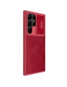 Wholesale Case Nillkin Qin Leather Pro Samsung Galaxy S23 Ultra red - NLK1012 - {ean13} - Hurt