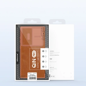 Wholesale Case Nillkin Qin Leather Pro Samsung Galaxy S23 Ultra red - NLK1012 - {ean13} - Hurt