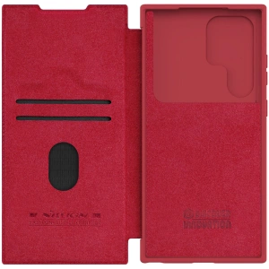 Wholesale Case Nillkin Qin Leather Pro Samsung Galaxy S23 Ultra red - NLK1012 - {ean13} - Hurt