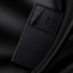 Wholesale Case Nillkin Qin Leather Pro Samsung Galaxy S23 Ultra red - NLK1012 - {ean13} - Hurt