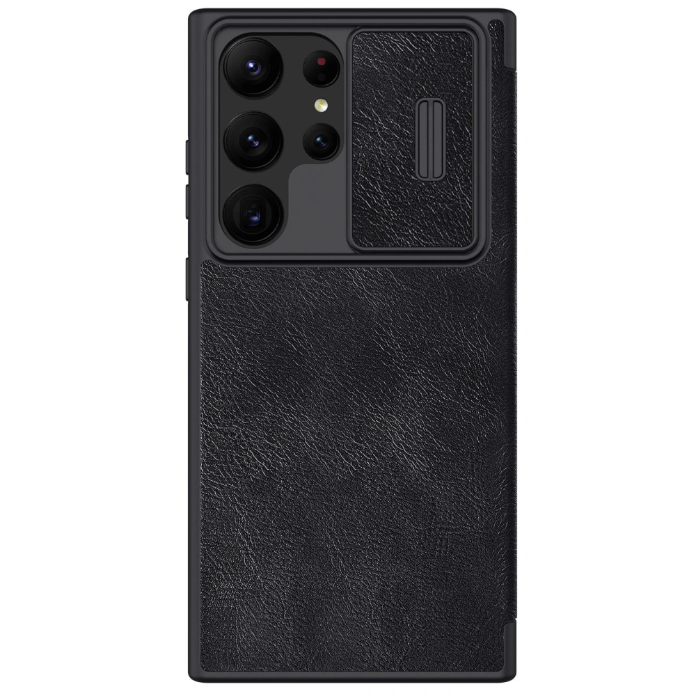 Hurtownia GSM - Etui Nillkin Qin Leather Pro Samsung Galaxy S23 Ultra fekete - NLK1013 - {ean13} - Hurt