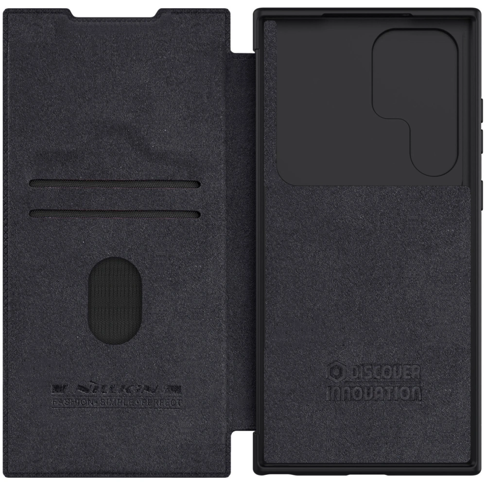 Wholesale Case Nillkin Qin Leather Pro Samsung Galaxy S23 Ultra black - NLK1013 - {ean13} - Hurt