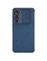 Etui Nillkin Qin Cloth Pro Samsung Galaxy S23 kék