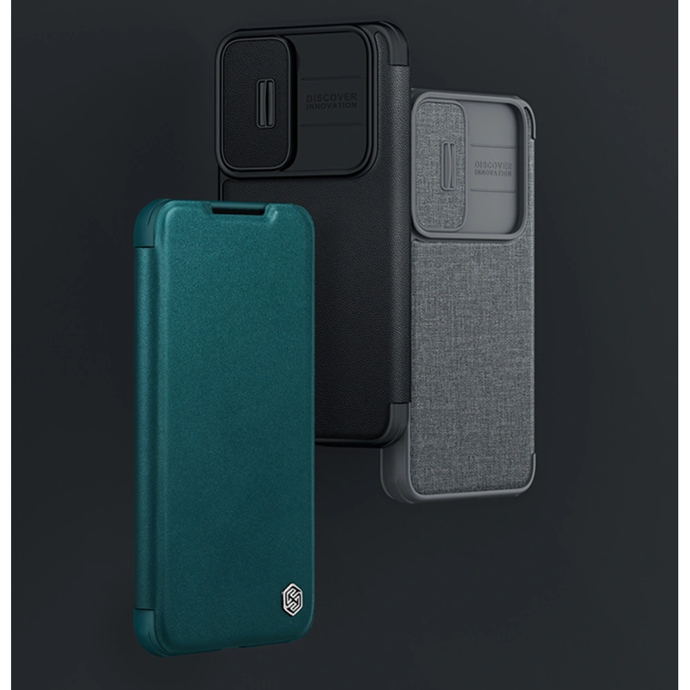 Hurtownia GSM - Etui Nillkin Qin Cloth Pro Samsung Galaxy S23 szürke - NLK1015 - {ean13} - Hurt