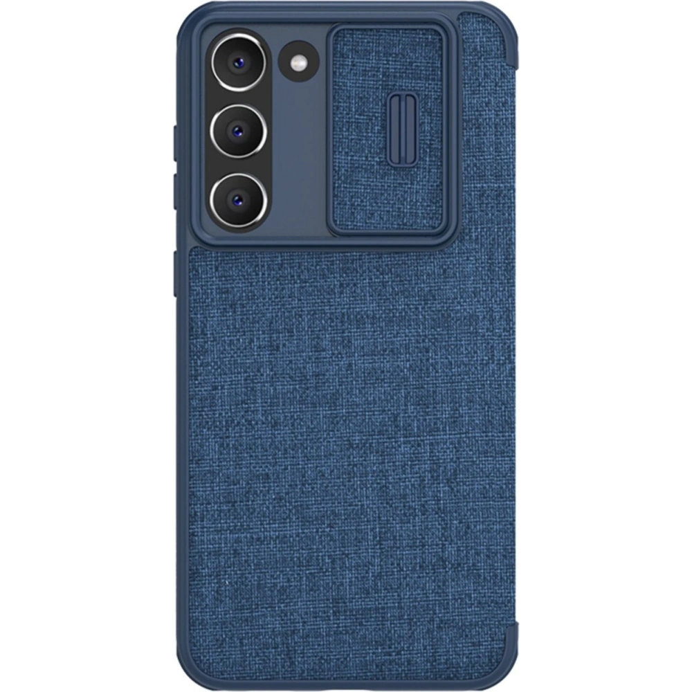 Wholesale Case Nillkin Qin Cloth Pro Samsung Galaxy S23+ Plus blue - NLK1016 - {ean13} - Hurt