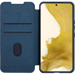 Hurtownia GSM - Etui Nillkin Qin Cloth Pro Samsung Galaxy S23+ Plus albastre - NLK1016 - {ean13} - Hurt