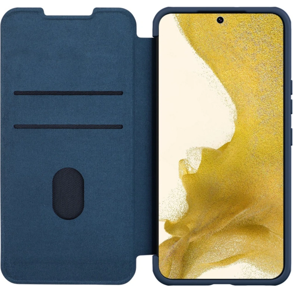 Wholesale Case Nillkin Qin Cloth Pro Samsung Galaxy S23+ Plus blue - NLK1016 - {ean13} - Hurt