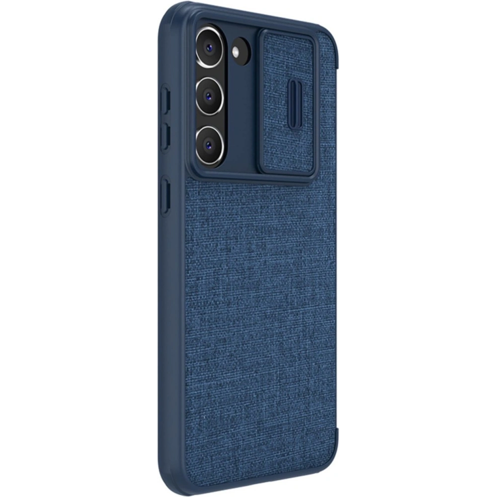Wholesale Case Nillkin Qin Cloth Pro Samsung Galaxy S23+ Plus blue - NLK1016 - {ean13} - Hurt
