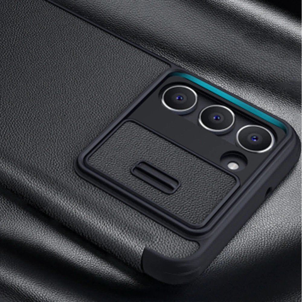 Wholesale Case Nillkin Qin Cloth Pro Samsung Galaxy S23+ Plus blue - NLK1016 - {ean13} - Hurt