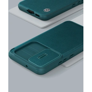 Hurtownia GSM - Etui Nillkin Qin Cloth Pro Samsung Galaxy S23+ Plus gri - NLK1017 - {ean13} - Hurt