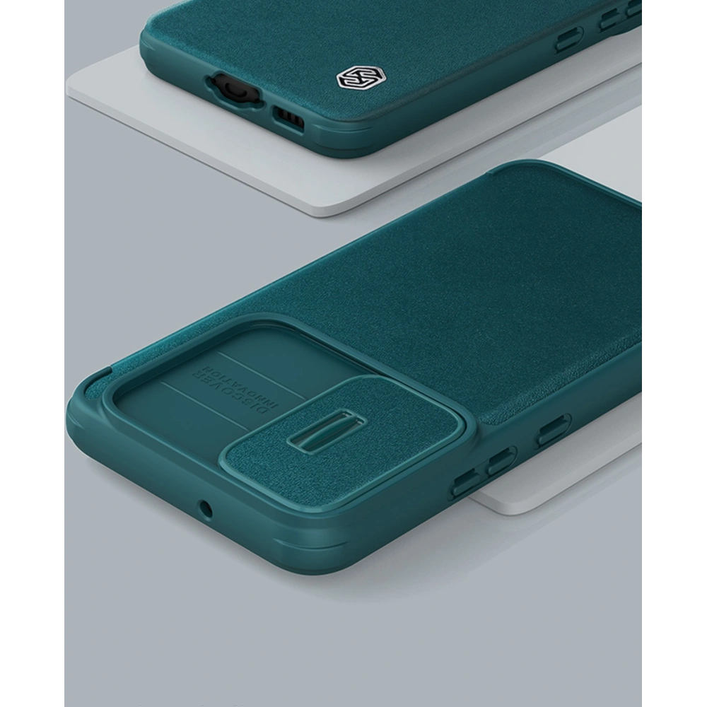 Wholesale Case Nillkin Qin Cloth Pro Samsung Galaxy S23+ Plus grey - NLK1017 - {ean13} - Hurt
