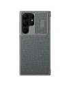 Case Nillkin Qin Cloth Pro Samsung Galaxy S23 Ultra gray