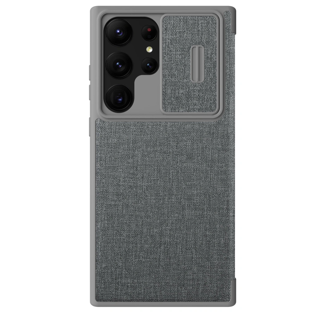 Wholesale Case Nillkin Qin Cloth Pro Samsung Galaxy S23 Ultra gray - NLK1018 - {ean13} - Hurt