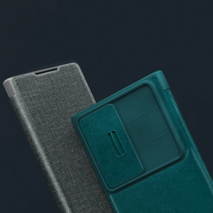 Wholesale Case Nillkin Qin Cloth Pro Samsung Galaxy S23 Ultra gray - NLK1018 - {ean13} - Hurt