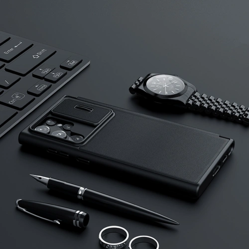 Etui Nillkin Qin Leather Pro Samsung Galaxy S23 zielone