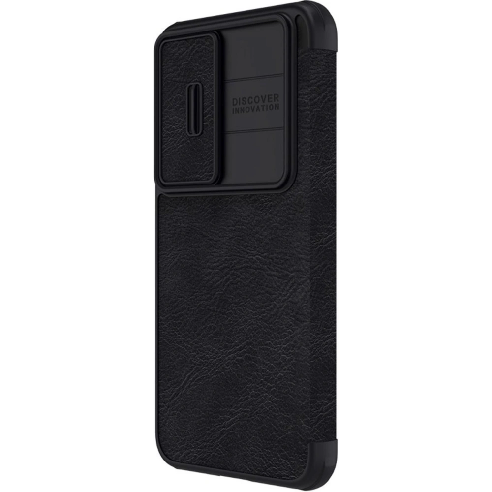 Hurtownia GSM - Etui Nillkin Qin Leather Pro Samsung Galaxy S23+ Plus czarne - NLK1021 - {ean13} - Hurt