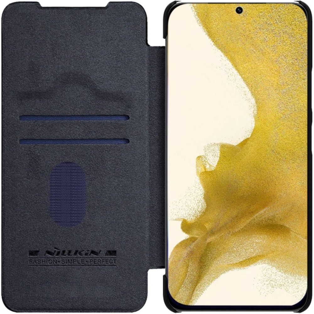 Hurtownia GSM - Etui Nillkin Qin Leather Pro Samsung Galaxy S23+ Plus czarne - NLK1021 - {ean13} - Hurt