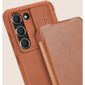 Hurtownia GSM - Etui Nillkin Qin Leather Pro Samsung Galaxy S23+ Plus negre - NLK1021 - {ean13} - Hurt