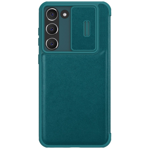 Nillkin Distributor - 6902048258624 - NLK1022 - Case Nillkin Qin Leather Pro Samsung Galaxy S23+ Plus green - B2B homescreen