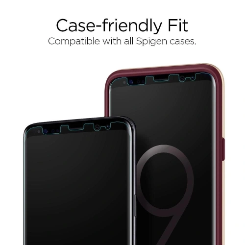 Folia Spigen Neo Flex Case Friendly Galaxy S9