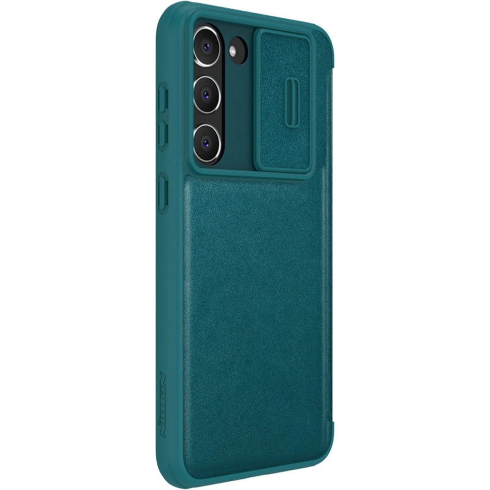 Hurtownia GSM - Etui Nillkin Qin Leather Pro Samsung Galaxy S23+ Plus verde - NLK1022 - {ean13} - Hurt