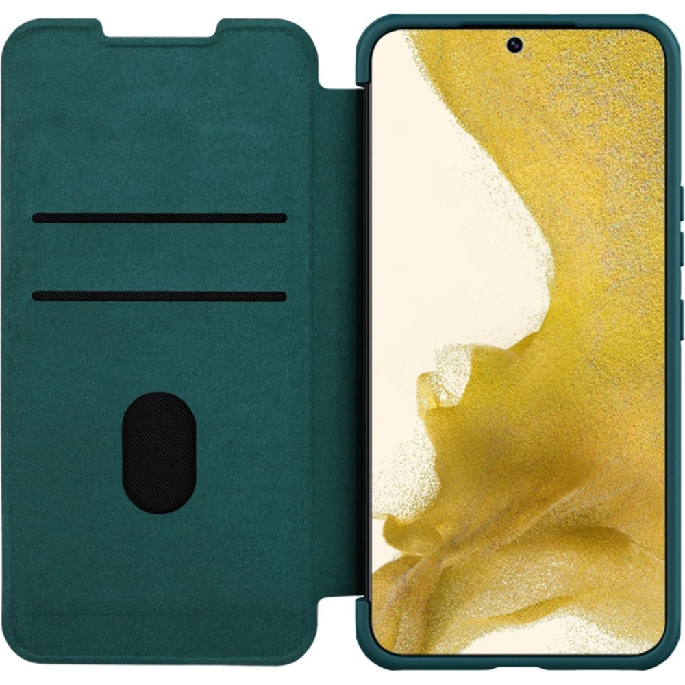 Hurtownia GSM - Etui Nillkin Qin Leather Pro Samsung Galaxy S23+ Plus verde - NLK1022 - {ean13} - Hurt
