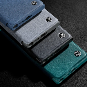 Hurtownia GSM - Etui Nillkin Qin Leather Pro Samsung Galaxy S23+ Plus verde - NLK1022 - {ean13} - Hurt