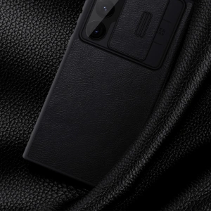 Wholesale Case Nillkin Qin Leather Pro Samsung Galaxy S23 Ultra black - NLK1023 - {ean13} - Hurt