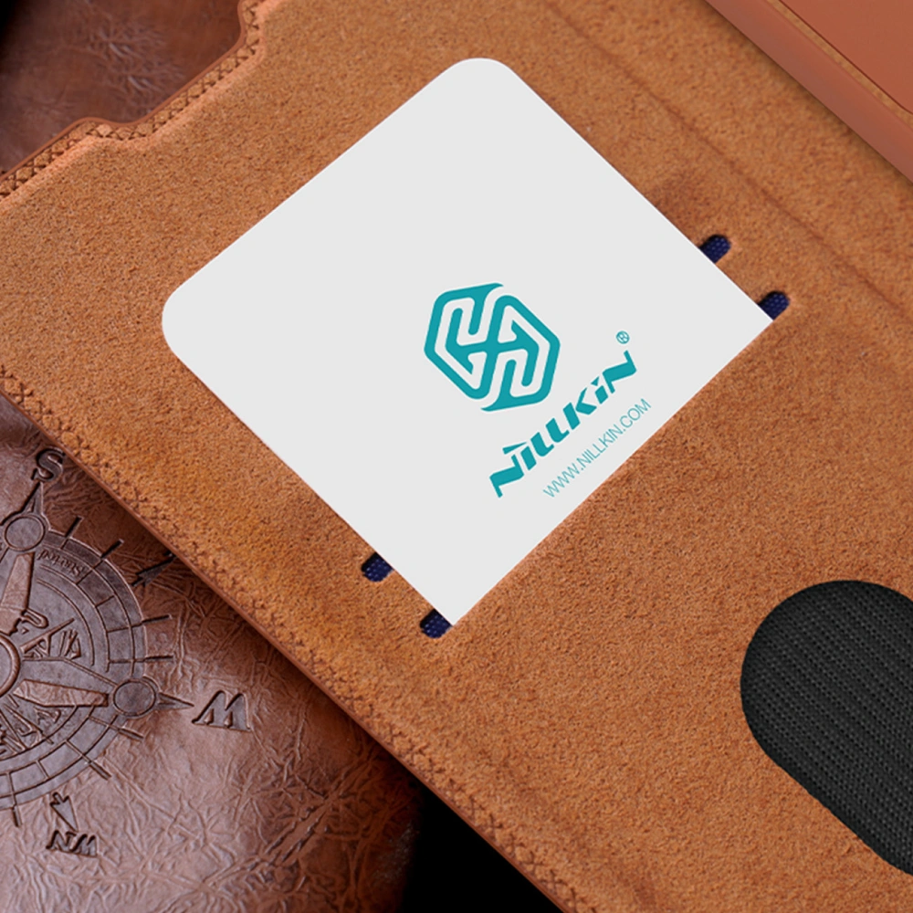 Hurtownia GSM - Etui Nillkin Qin Leather Pro Samsung Galaxy S23 Ultra černé - NLK1023 - {ean13} - Hurt