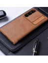 Wholesale Case Nillkin Qin Leather Pro Samsung Galaxy S23 Ultra black - NLK1023 - {ean13} - Hurt