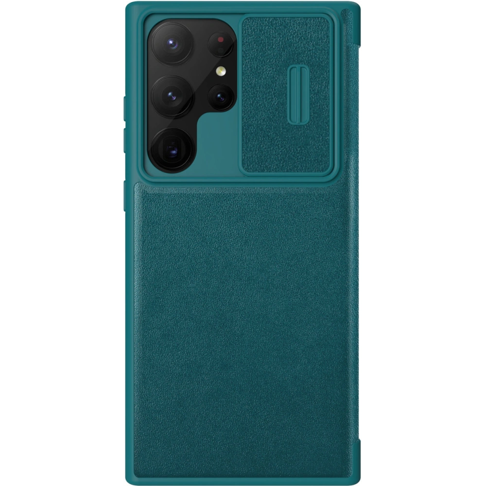 Wholesale Case Nillkin Qin Leather Pro Samsung Galaxy S23 Ultra green - NLK1024 - {ean13} - Hurt