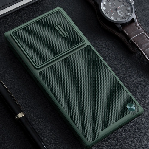 Etui Nillkin Textured S Samsung Galaxy S22 Ultra niebieskie