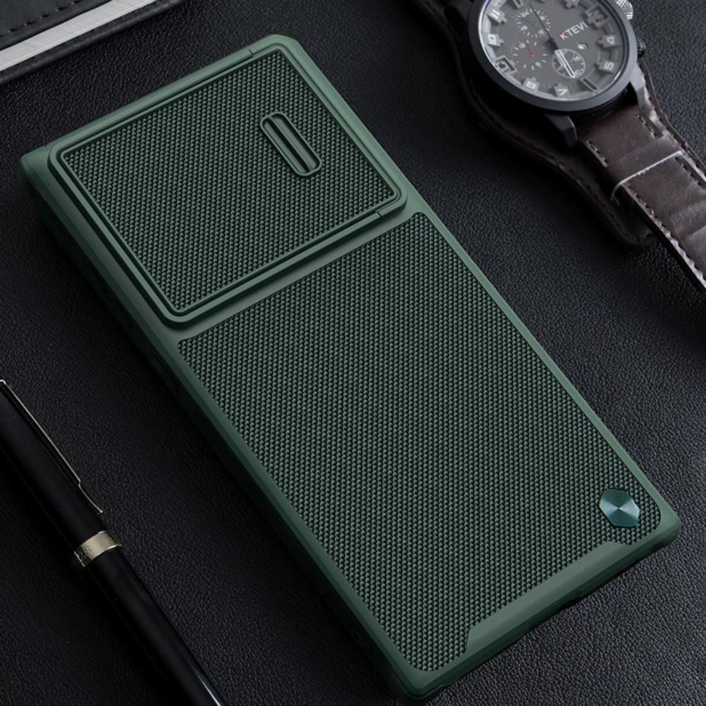 Hurtownia GSM - Etui Nillkin Textured S Samsung Galaxy S22 Ultra černé - NLK1027 - {ean13} - Hurt
