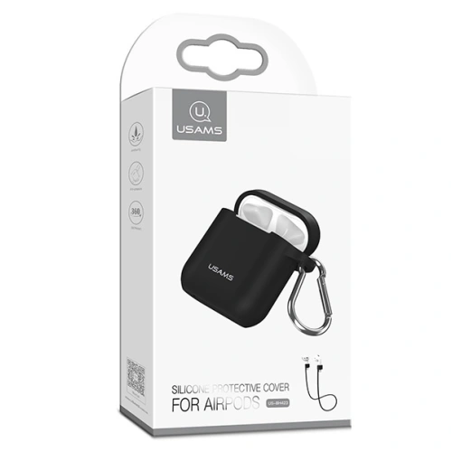 Etui USAMS US-BH423 Apple AirPods czarny/black