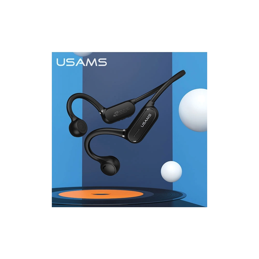 Hurtownia GSM - Bezdrátová sluchátka USAMS LL-Series Bluetooth 5.0 černá/black - USA918 - {ean13} - Hurt