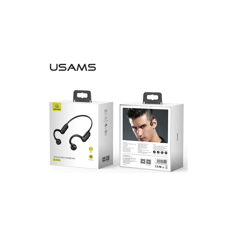 Wholesale USAMS LL-Series Bluetooth 5.0 wireless headphones black/black - USA918 - {ean13} - Hurt
