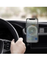 Wholesale Car holder with wireless charging USAMS US-CD44 Magnetic Air Vent black/black - USA919 - {ean13} - Hurt