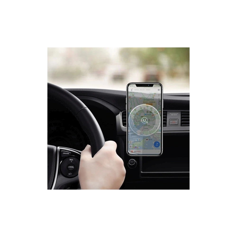 Wholesale Car holder with wireless charging USAMS US-CD44 Magnetic Air Vent black/black - USA919 - {ean13} - Hurt