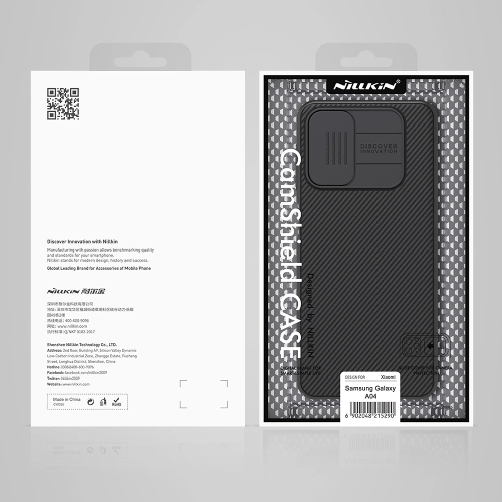 Hurtownia GSM - Etui Nillkin CamShield Samsung Galaxy A04 schwarze - NLK1033 - {ean13} - Hurt