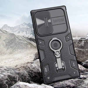 Hurtownia GSM - Etui Nillkin CamShield Armor Pro Samsung Galaxy S23 Ultra černé - NLK1036 - {ean13} - Hurt