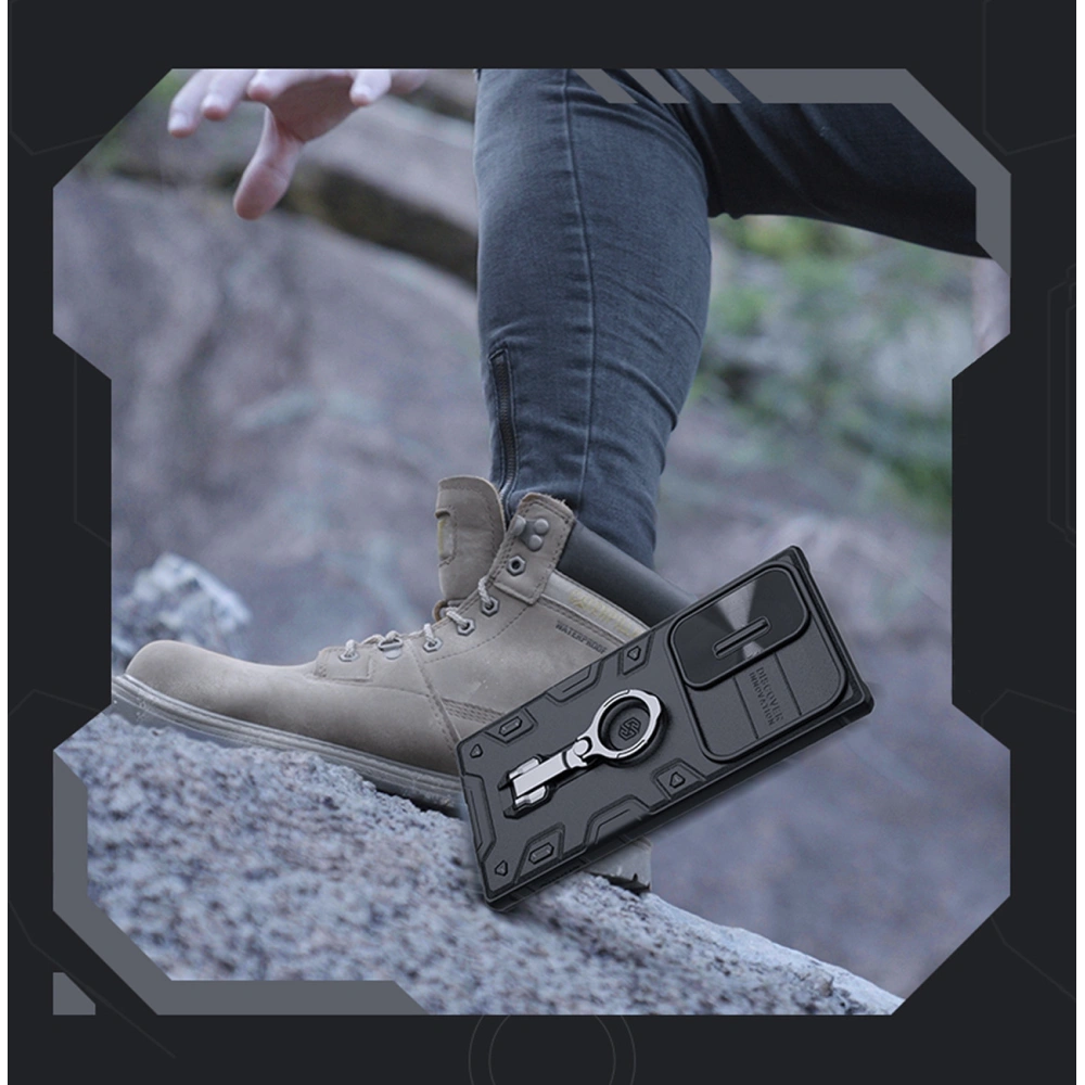 Hurtownia GSM - Etui Nillkin CamShield Armor Pro Samsung Galaxy S23 Ultra černé - NLK1036 - {ean13} - Hurt