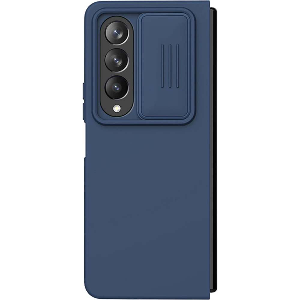 Hurtownia GSM - Etui Nillkin CamShield Silky Silicone Samsung Galaxy Z Fold 4 albastre - NLK1038 - {ean13} - Hurt